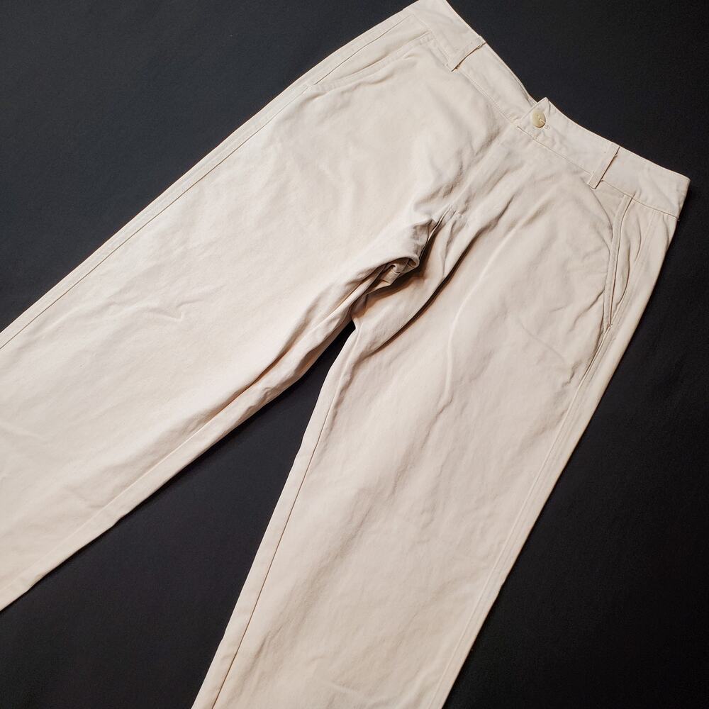 Adam Mar Men's Size 30X29 Casual Chino Pant 100% Cotton Beige